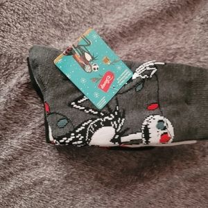 Nightmare before Christmas.  Crew socks